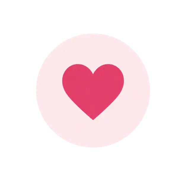 StrongLadyへのご感想やリクエストを表すハートアイコン